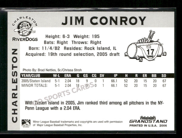 2006 Charleston RiverDogs Jim Conroy