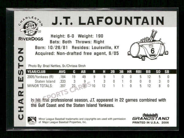 2006 Charleston RiverDogs JT LaFountain