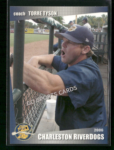 2006 Charleston RiverDogs Torre Tyson