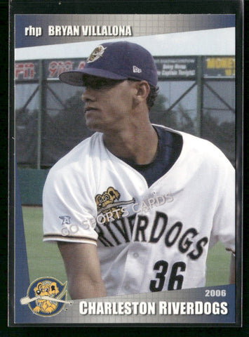 2006 Charleston RiverDogs Bryan Villalona