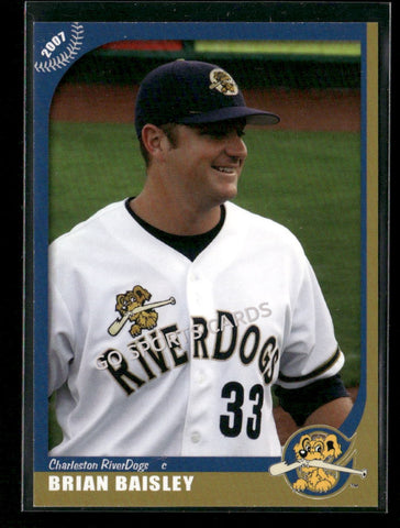 2007 Charleston RiverDogs Brian Baisley