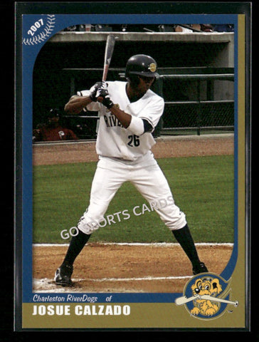 2007 Charleston RiverDogs Josue Calzado