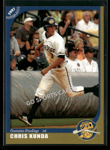 2007 Charleston RiverDogs Chris Kunda
