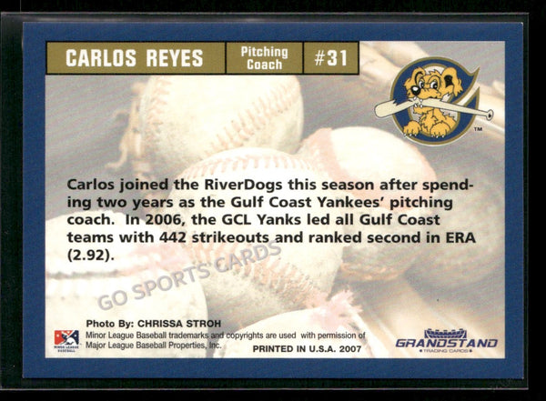 2007 Charleston RiverDogs Carlos Reyes