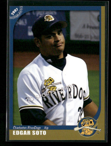 2007 Charleston RiverDogs Edgar Soto