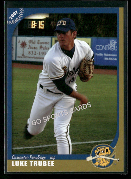 2007 Charleston RiverDogs Luke Trubee