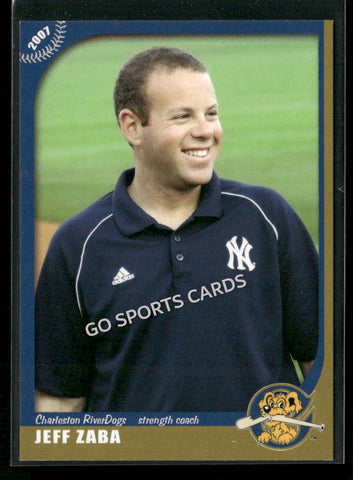 2007 Charleston RiverDogs Jeff Zaba