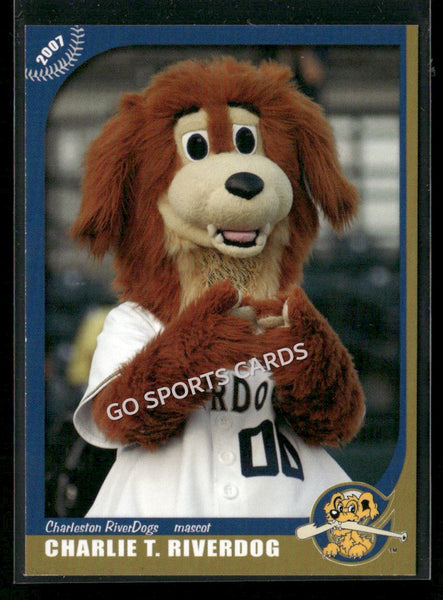 2007 Charleston RiverDogs Charlie T Riverdog Mascot