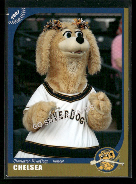 2007 Charleston RiverDogs Chelsea Mascot
