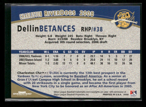 2008 Charleston Riverdogs Dellin Betances