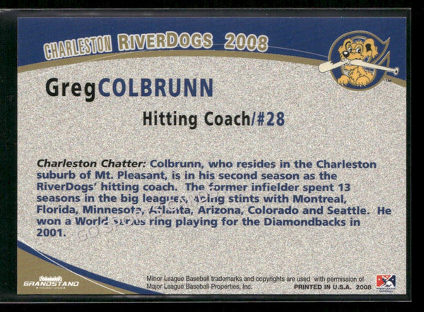 2008 Charleston Riverdogs Greg Colbrunn