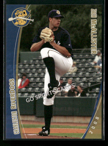 2008 Charleston Riverdogs Zach McAllister