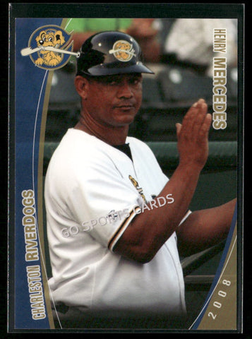 2008 Charleston Riverdogs Henry Mercedes