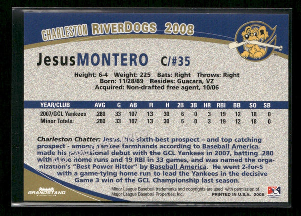 2008 Charleston Riverdogs Jesus Montero