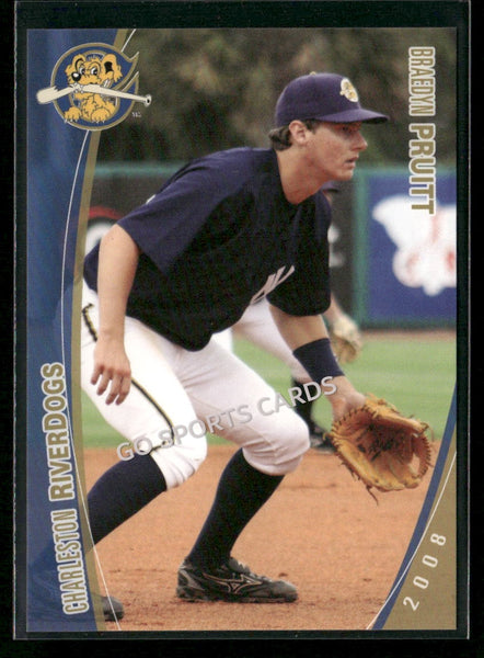 2008 Charleston Riverdogs Braedyn Pruitt