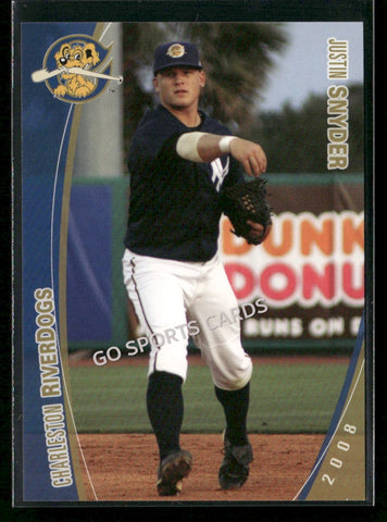 2008 Charleston Riverdogs Justin Snyder