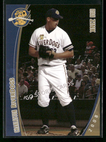 2008 Charleston Riverdogs Ryan Zink