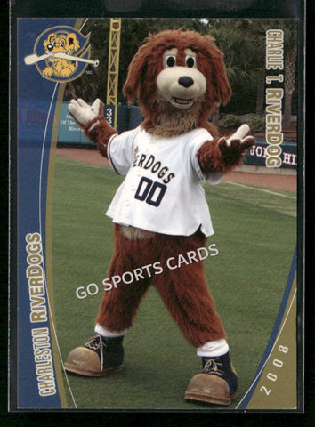 2008 Charleston RiverDogs Charlie T Riverdog Mascot