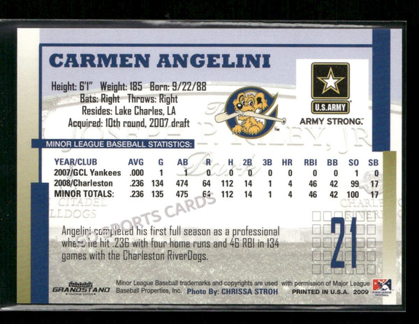 2009 Charleston RiverDogs Carmen Angelini