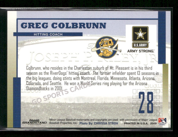 2009 Charleston RiverDogs Greg Colbrunn