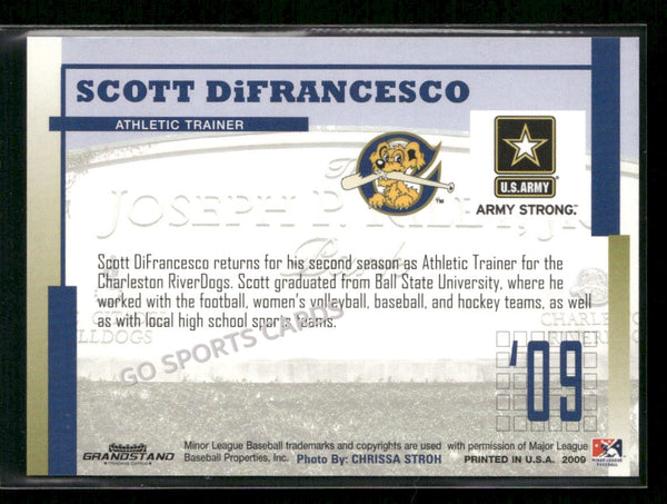 2009 Charleston RiverDogs Scott DiFrancesco