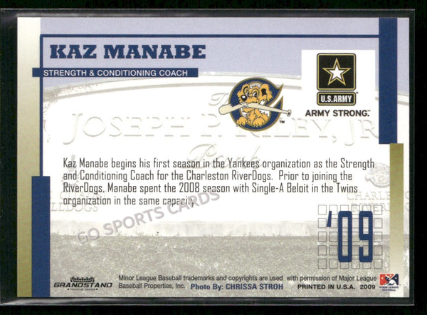2009 Charleston RiverDogs Kaz Manabe