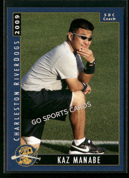 2009 Charleston RiverDogs Kaz Manabe