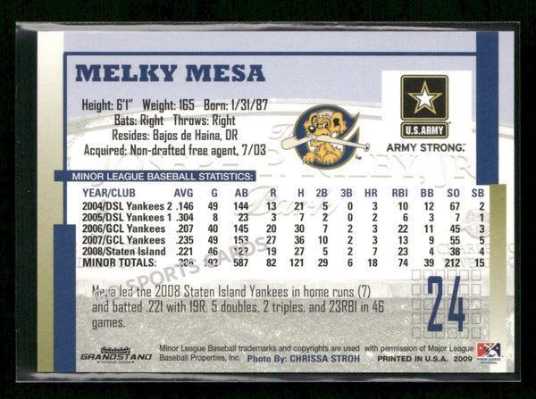 2009 Charleston RiverDogs Melky Mesa