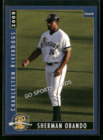 2009 Charleston RiverDogs Sherman Obando