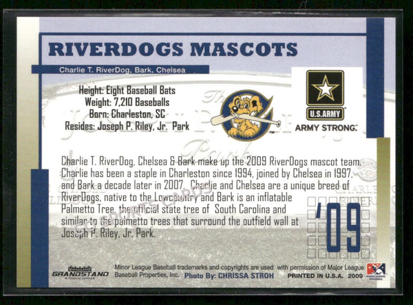 2009 Charleston RiverDogs Mascots