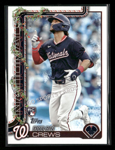 2025 Topps Holiday Dylan Crews #H46 RC Rookie