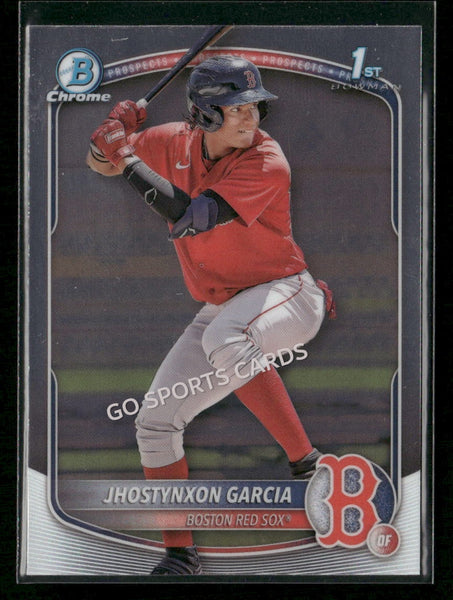 2025 Bowman Chrome Jhostynxon Garcia 1st #BCP-43 RC Rookie