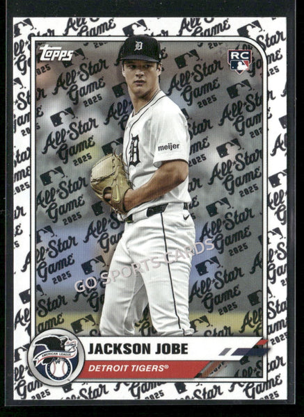 2025 Topps All-Star Game Logo Jackson Jobe #40 RC Rookie