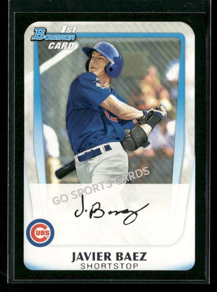 2011 Bowman Prospects Javier Baez #BDPP6 1st RC Rookie