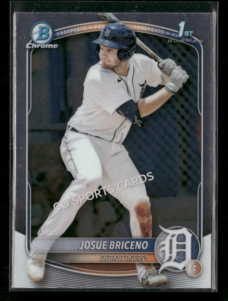 2025 Bowman Chrome Josue Briceno #BCP-13 1st RC Rookie