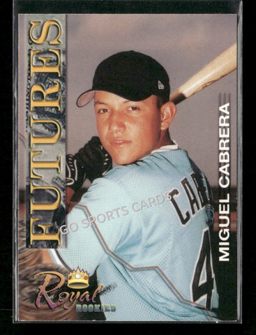 2001 Royal Rookies Futures Miguel Cabrera #16 RC