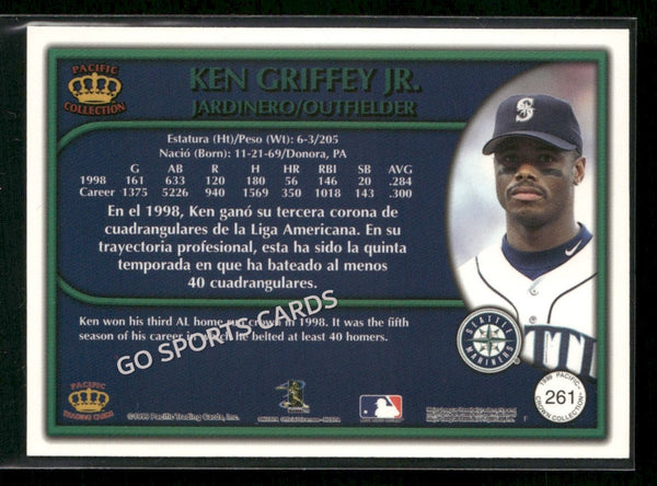 1999 Pacific Crown Collection Ken Griffey Jr #261