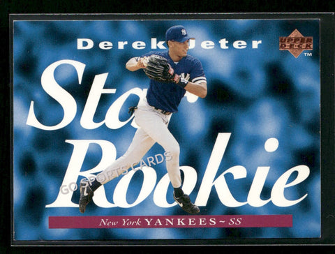 1995 Upper Deck Derek Jeter #225 RC Rookie