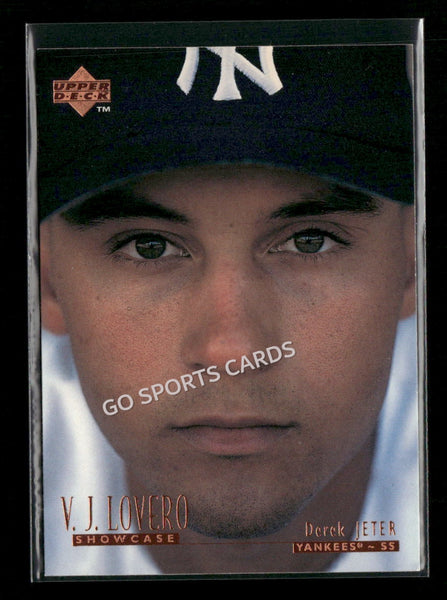 1996 Upper Deck V.J. Lovero Showcase Derek Jeter #VJ3