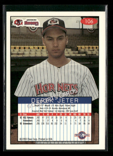 1993-94 Fleer Derek Jeter #106