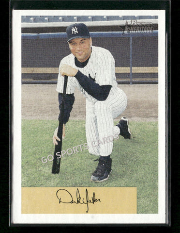 2002 Bowman Heritage Derek Jeter #345