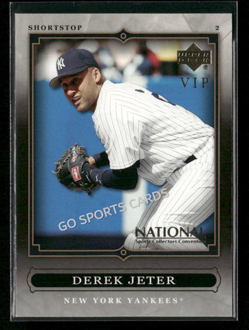 2007 Upper Deck The National NSCC VIP Derek Jeter #VIP-1