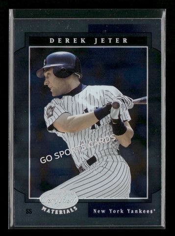 2001 Leaf Certified Materials Derek Jeter #5