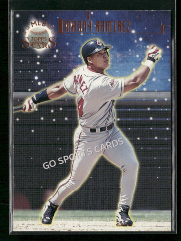 1998 Topps Stars Manny Ramirez #109 Bronze /9799
