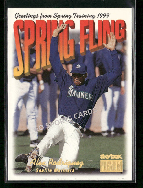 1999 Skybox Premium Spring Fling Alex Rodriguez #288
