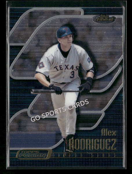2001 Topps Fusion Alex Rodriguez #7