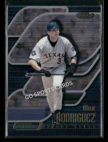 2001 Topps Fusion Alex Rodriguez #7