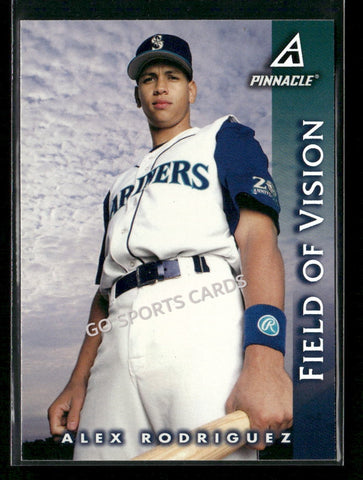 1998 Pinnacle Field of Vision Alex Rodriguez #182