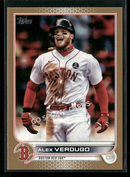 2022 Topps Series 2 Gold /2022 Alex Verdugo #356