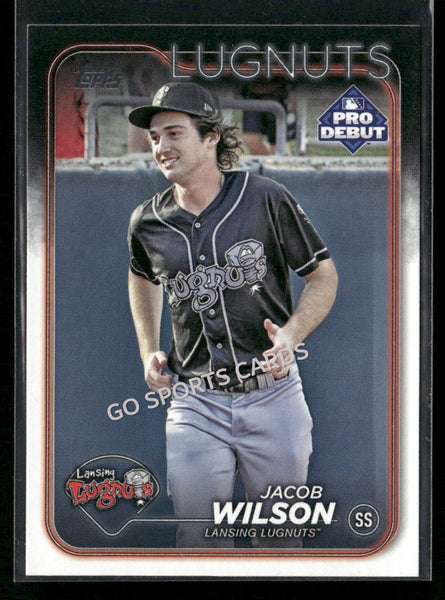 2024 Topps Pro Debut Jacob Wilson #PD-40 RC Rookie